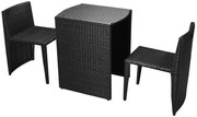 Rattanowy zestaw ogrodowy dwóch krzeseł i stołu L4-Z00