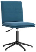 Regulowane krzesło stołowe niebieskie P1-C70