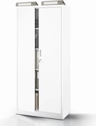 Szafa metalowa biurowa biała: JAN Compact 1750 x 800 x 400 mm