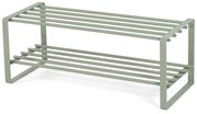 Szarozielona metalowa szafka na buty 70x29x27 cm Rex – Spinder Design