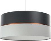 Lampa wisząca SIMPLY GLAMOUR 30 jasnoszara/ciemnoszara BPS KONCEPT