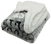 Koc z barankiem Manhattan, 150 x 200 cm