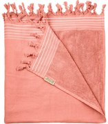 Ręcznik plażowy WALRA koralowy 90 x 180 cm