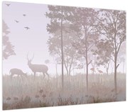 Obraz - Lasek, jednokolorowy (70x50 cm)