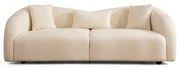 Kremowa sofa 236 cm Venedik – Artie