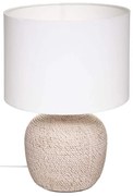 Lampa stołowa na ceramicznej podstawie DAVIA, wys. 40 cm