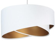 Lampa wisząca GEMSTONE biała/złota BPS KONCEPT