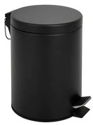 Kosz na śmieci 5 l czarny