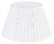 Klosz plisowany biały 35/20 cm