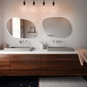 Lustro łazienkowe RUBINO IV 50 z oświetleniem LED BALTICA DESIGN