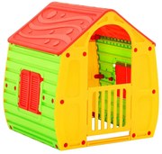 Kolorowy domek ogrodowy z drzwiczkami L2-R50