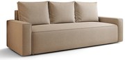 Ciemnobeżowa sofa rozkładana C9-Z31