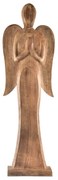 InDecor Anioł z drewna mango, 35 x 10 x 108 cm, 108 cm