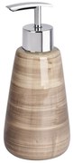Piaskowobrązowy dozownik do mydła Wenko Pottery
