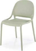 Sztaplowane krzesło kawiarniane K532 Halmar z polipropylenu