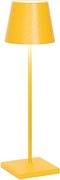 Zafferano - Poldina Pro Ochre Lampa stołowa LED z możliwością ładowania i ściemniania - 2,2 W 2200-2700-3000 K