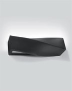 Kinkiet ceramiczny SIGMA czarny SOLLUX  LIGHTING