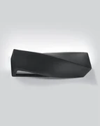 Kinkiet ceramiczny SIGMA czarny SOLLUX  LIGHTING