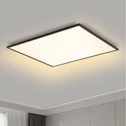 Brilagi - Ściemnialna oprawa LED SLIMFRAME LED/58W/230V 60x60 cm czarna + pilot