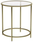 Stolik boczny LYRA złoty