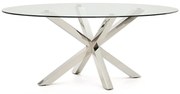 Stół ze szklanym blatem 100x200 cm Argo – Kave Home