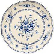 Niebieski/beżowy kamionkowy talerz deserowy ø 21 cm Vila – Costa Nova