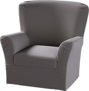 Pokrowiec na fotel Tomelilla wysoki z zakładkami