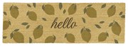 Wycieraczka z włókna kokosowego 40x120 cm Hello Lemons – Artsy Doormats