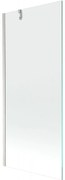 Mexen Next parawan nawannowy 1-skrzydłowy 80 x 150 cm, transparent, nikiel szczotkowany - 895-080-000-00-00-97