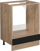 Szafka kuchenna czarny wysoki połysk 60x46x81.6 r-line