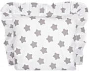 Poduszka Dla Dziecka Jaś 40x40cm, Bawełna 100% - Szare Pierniki