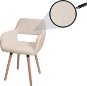 Krzesło do jadalni MCW-A50 II,  beżowy