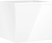 Mexen Orio szafka łazienkowa podumywalkowa 50 cm, 1 szuflada, biała połysk - 91A10-05047-1-BF00