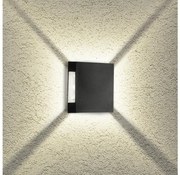 Brilagi - zewnętrzny kinkiet LED QUADRAY LED/4W/230V czarny IP65