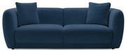 Ciemnoniebieska sofa 230 cm Bourbon – Bobochic Paris