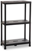 Czarny plastikowy regał do garażu 60x95 cm Universal Pro – Toomax