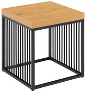 Stolik z blatem w dekorze dębu 40x40 cm Strington – Actona