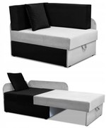 Narożnik dziecięcy łóżko dzieci Denis Duo 80 x 180