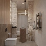 Lustro prostokątne bez podświetlenia TAVA Vertical XXL | Różne rozmiary | Różne kolory : Kolor tafli szkła - Srebrny, Rozmiar - 80x270