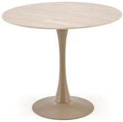 Okrągły nowoczesny stół na jednej nodze  C2-L15