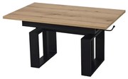 Ława rozkładana podnoszona EMPOLI 110(170)x65 dąb evoke ENDO