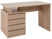 Biurko HANY NEW, dąb sonoma