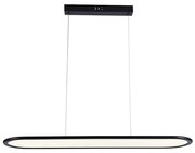 LED Żyrandol na lince LED/24W/230V 4000K czarny