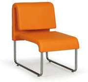 Fotel PUBLIC, pomarańczowy