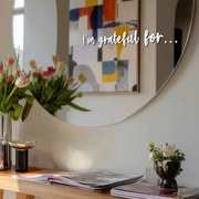 Naklejka na lustro S29 – I’m grateful for...