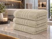 Ręcznik kąpielowy Comfort Maxi 100x200 cm kremowy, 100% bawełna