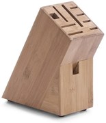 Bambusowy stojak na noże, blok do noży - 22x22x9cm