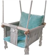 Miętowa huśtawka dla dziecka E7-A59