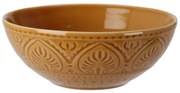 Ceramiczna miseczka ze żłobionym wzorem, 650 ml