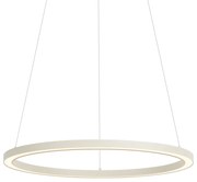 Lampa wisząca Design Beżowa 60cm z LED Ściemnianą 3-stopniowo - GirelloDesignerski Oswietlenie wewnetrzne